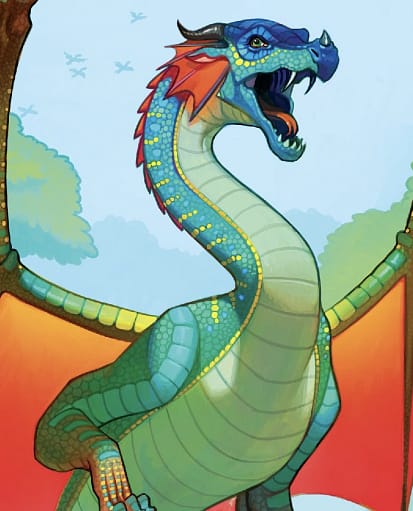 rainwing dragon named Rainbow
