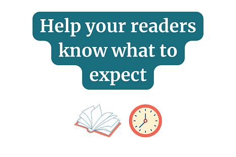help your readers know what to expect thumbnail