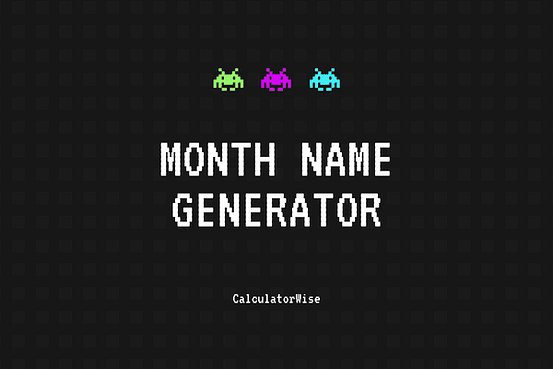 month name generator thumbnail