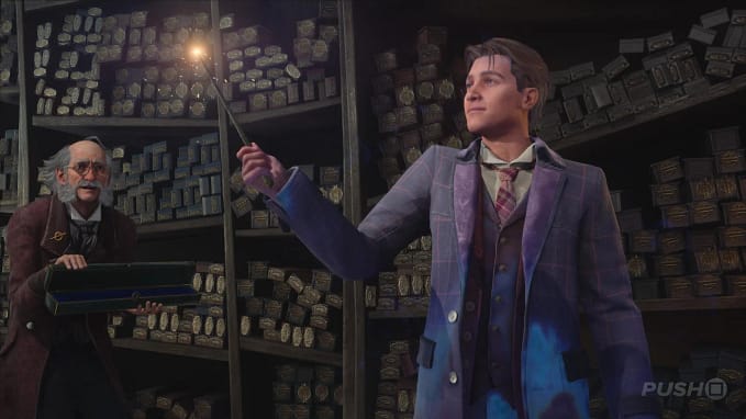 screenshot from hogwarts legacy gameplay