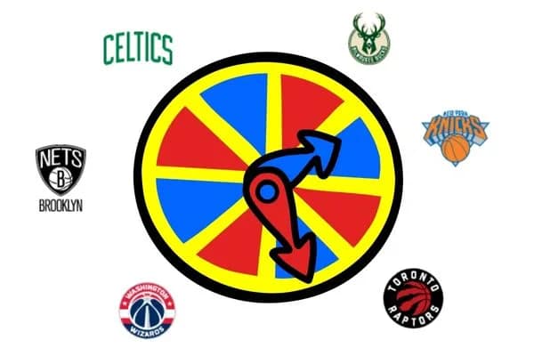 Random NBA teams wheel