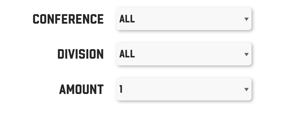 random nba team generator filters