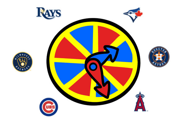 Wheel of MLB teams
