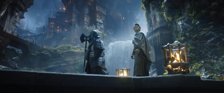 Image of Dwarven City named Khazad-dûm image from Lord of the Rings Rings of Power