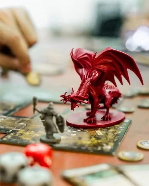 red dragon from dungeons and dragons