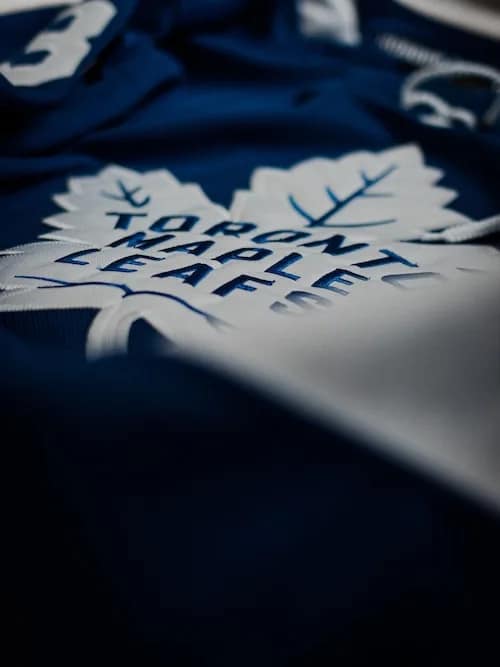 toronto maple leafs logo on a shirt