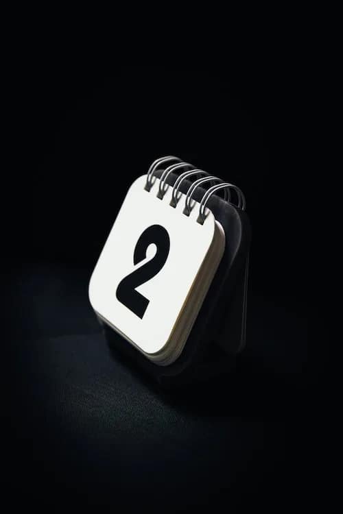 picture of a random date on a calendar